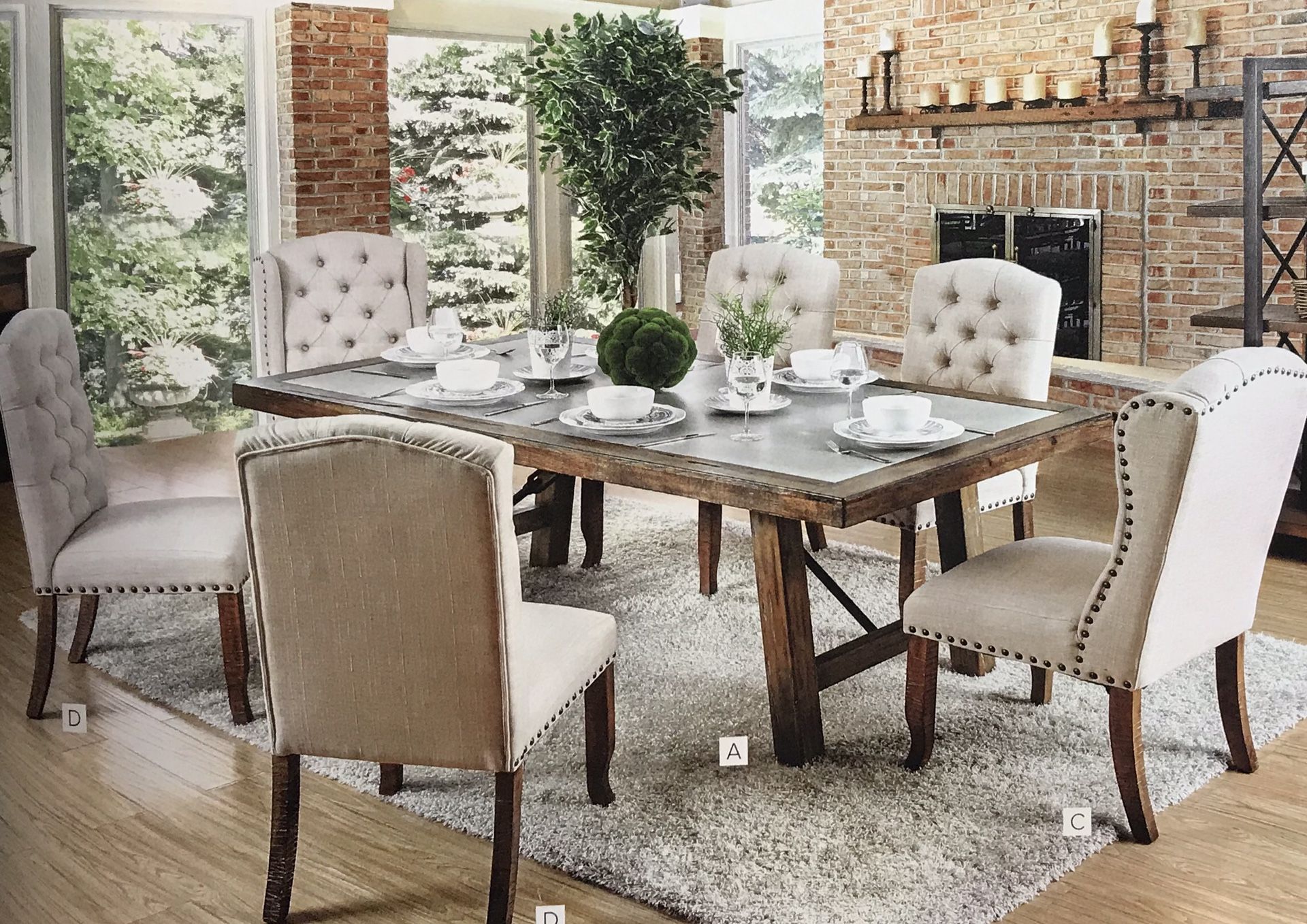 7 Piece Dining Set