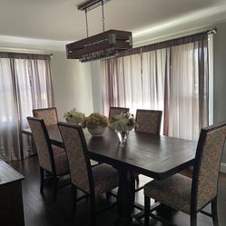 Dining Room Table With Matching Buffet