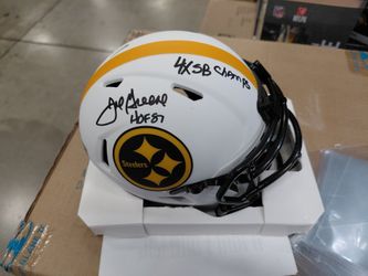 Pittsburgh Steelers Mean Joe Greene Autograph Beckett Authentication 