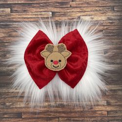 Reindeer Hair Bow 