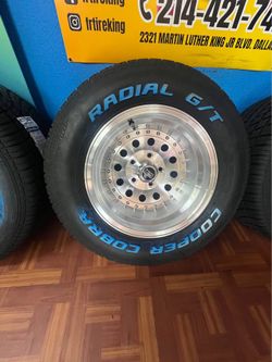SPECIAL SALE — WHEELS & TIRES! 🔥 💥 15x10 American Racing Wheels 🛞 295/50R15 Cooper Tires