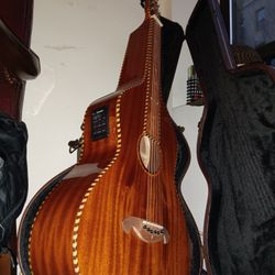 Imperial Royal Hawaiian Weissenborn Guitar Natural Glossy W/ Fishman Electronics