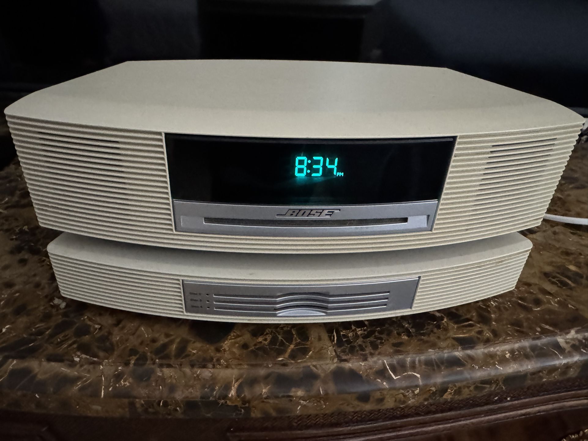 Bose Wave Music System AWRCC2 w/ 3-Disc Multi-CD Changer Remote Tested Working