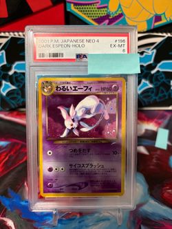 Dark Espeon #196 PSA 6
