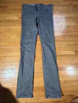 AG Adriano Goldschmied South Gate Gray Skinny Jeans Women’s 26R Made in USA
