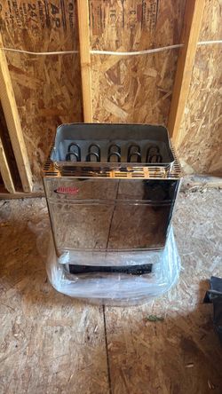 Brand new sauna heater