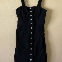 By Season Stretch Overall Dress. Size XS