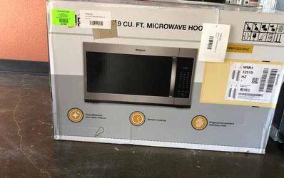 Brand New Whirlpool Over the Range Microwave JJ
