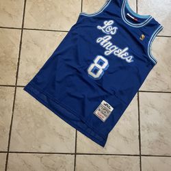 Medium Lakers Retro Jersey Kobe Number 8