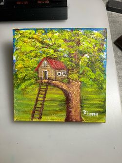 4x4” original painting $25