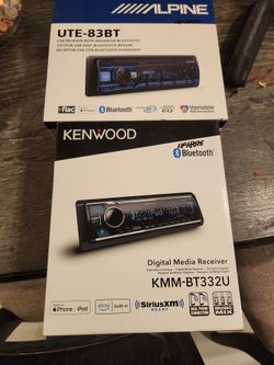 Alpine single din 170 or Kenwood 120
