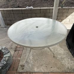 Backyard table
