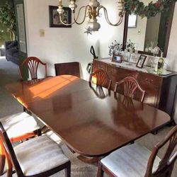 Dining Room Set Table Buffet