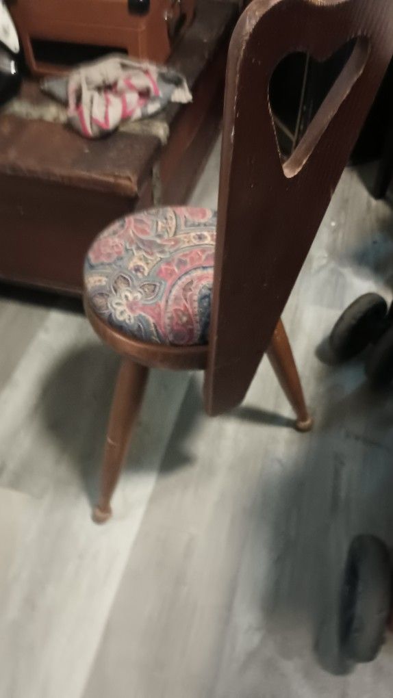 3!Legged Antique Chair Very Desirable