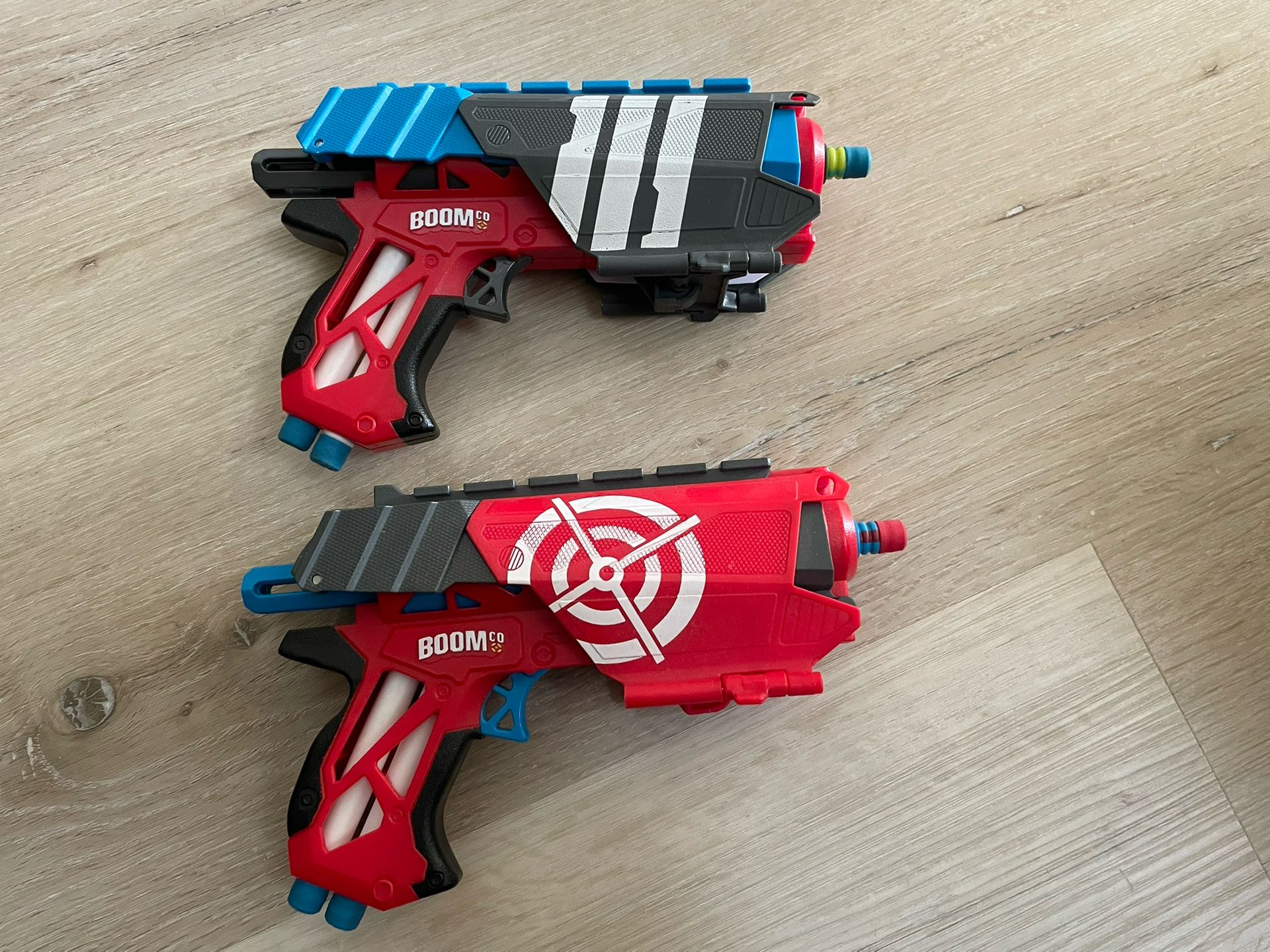 Boom Co Pistol Dart Power Blaster (2 Total Blasters)