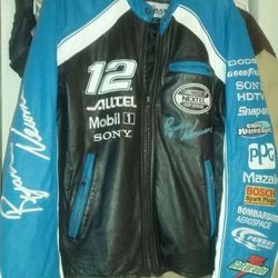 Wilson leather jacket (m) side. .