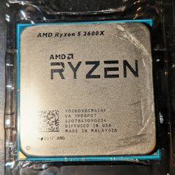 AMD Ryzen 5 2600x CPU