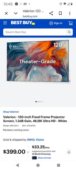 Projector screen