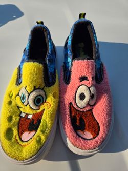 SpongeBob & Patrick Slip-On Sneakers