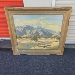 Lithograph By Paul Grimm 30x25in.