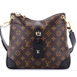 Louis Vuitton Monogram Canvas Odeon MM NM Shoulder Bag