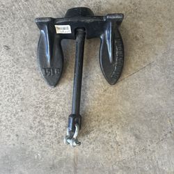 Boat anchor  coated