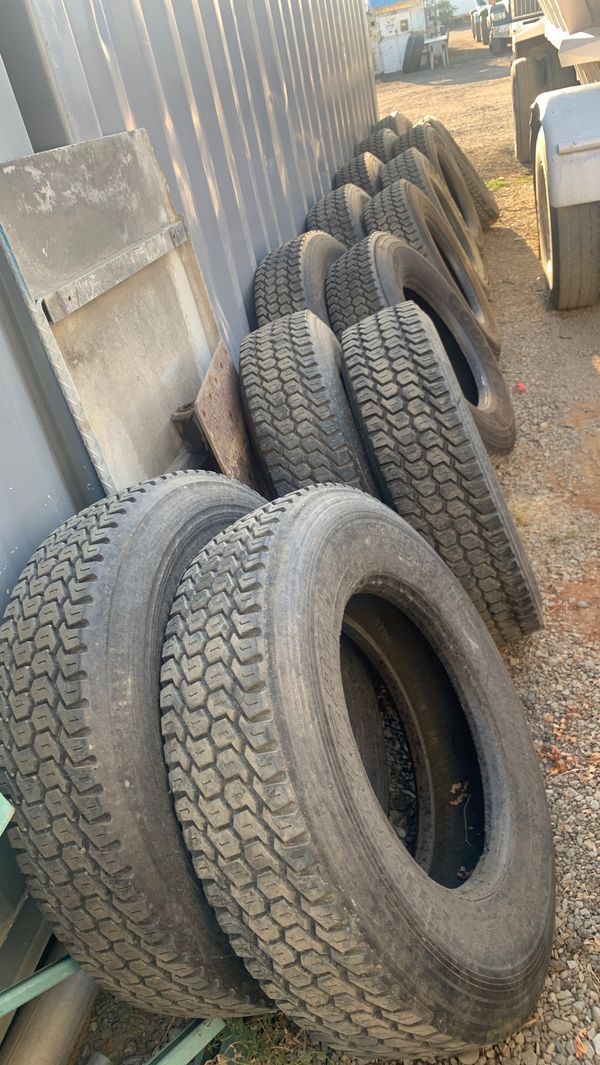SEMI TRUCK TIRES 295/75/22.5 for Sale in Sacramento, CA - OfferUp