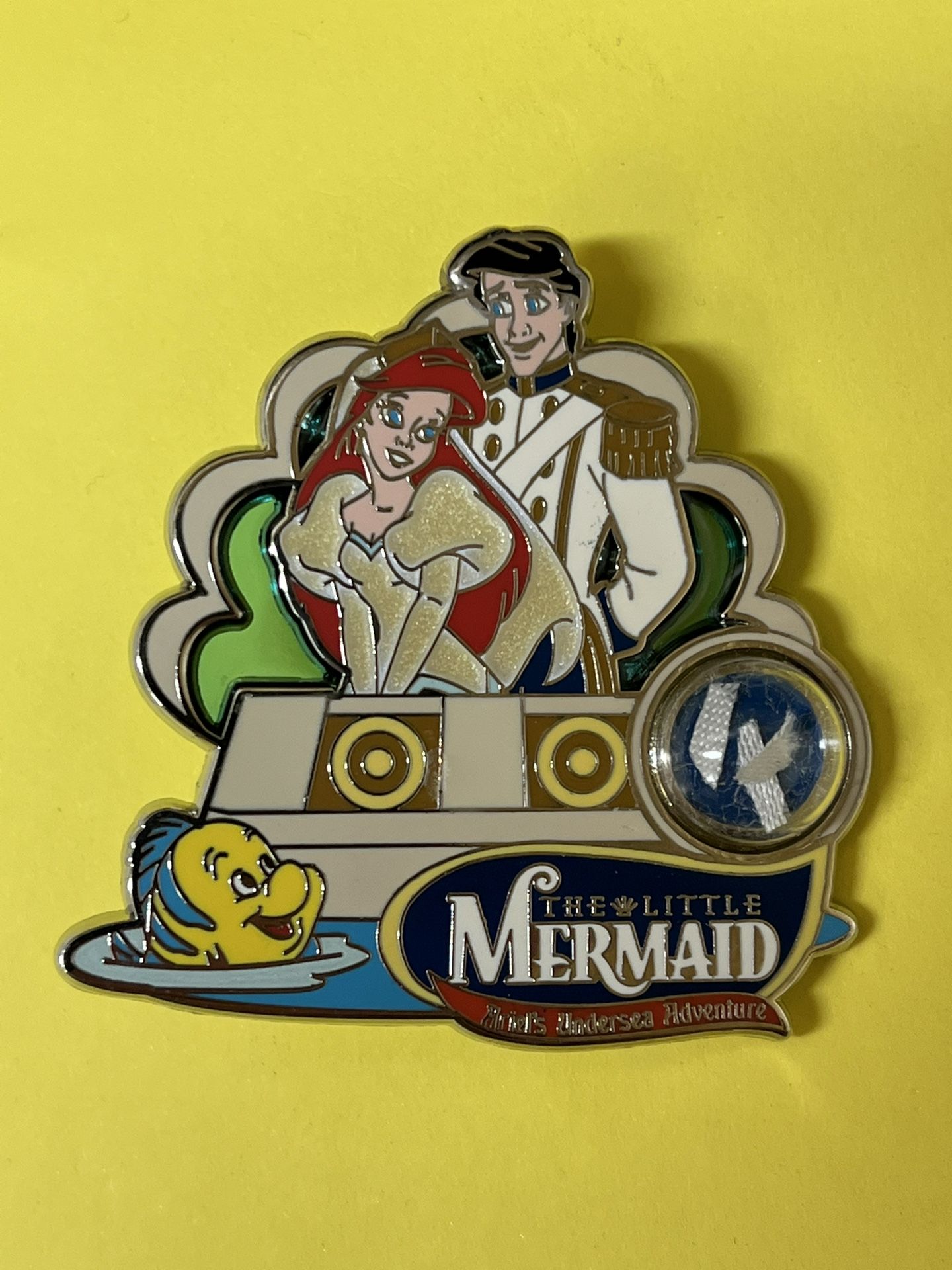 Disney Pins Piece Of History Ariel’s Undersea Adventure LE 1000