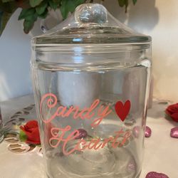 💕 Beautiful Glass Jar 💕
