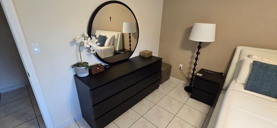 Dresser, chest and 2 night stand
