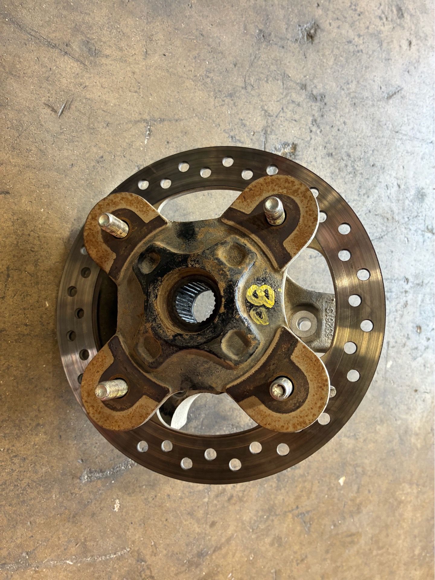 2014 rzr xp1000 rotor,hub