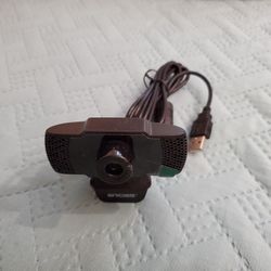 Webcam with Microphone, 1080P Full HD Webcam Streaming Computer Web Camera for Video Calling Conferencing Recording, USB Webcams for PC Laptop Desktop