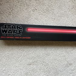 Star Wars Red FX Lightsaber Asajj Ventress Disney Collectible 