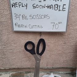 Ribbon Cutting Scissors 