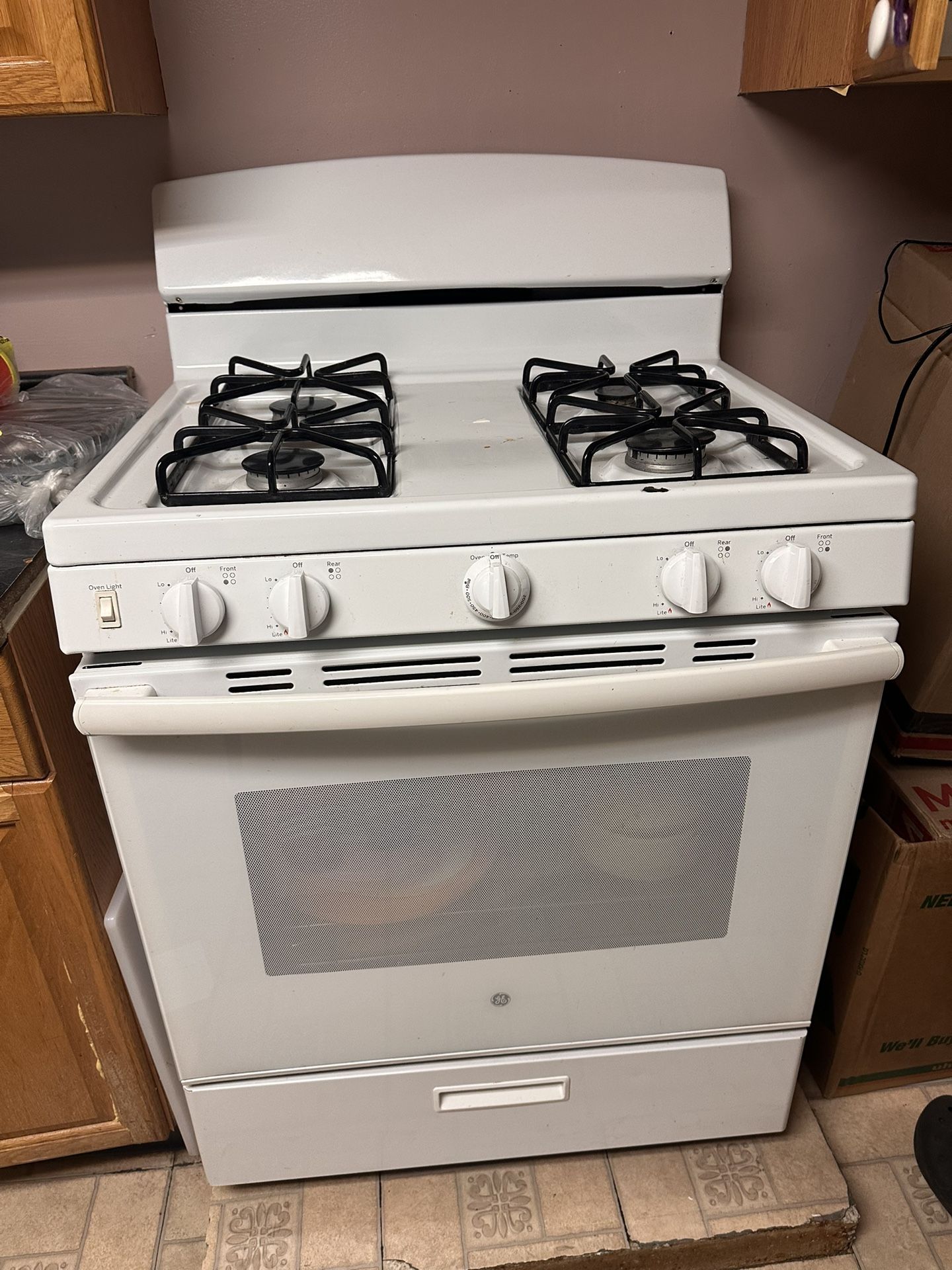 Stove And Microwave