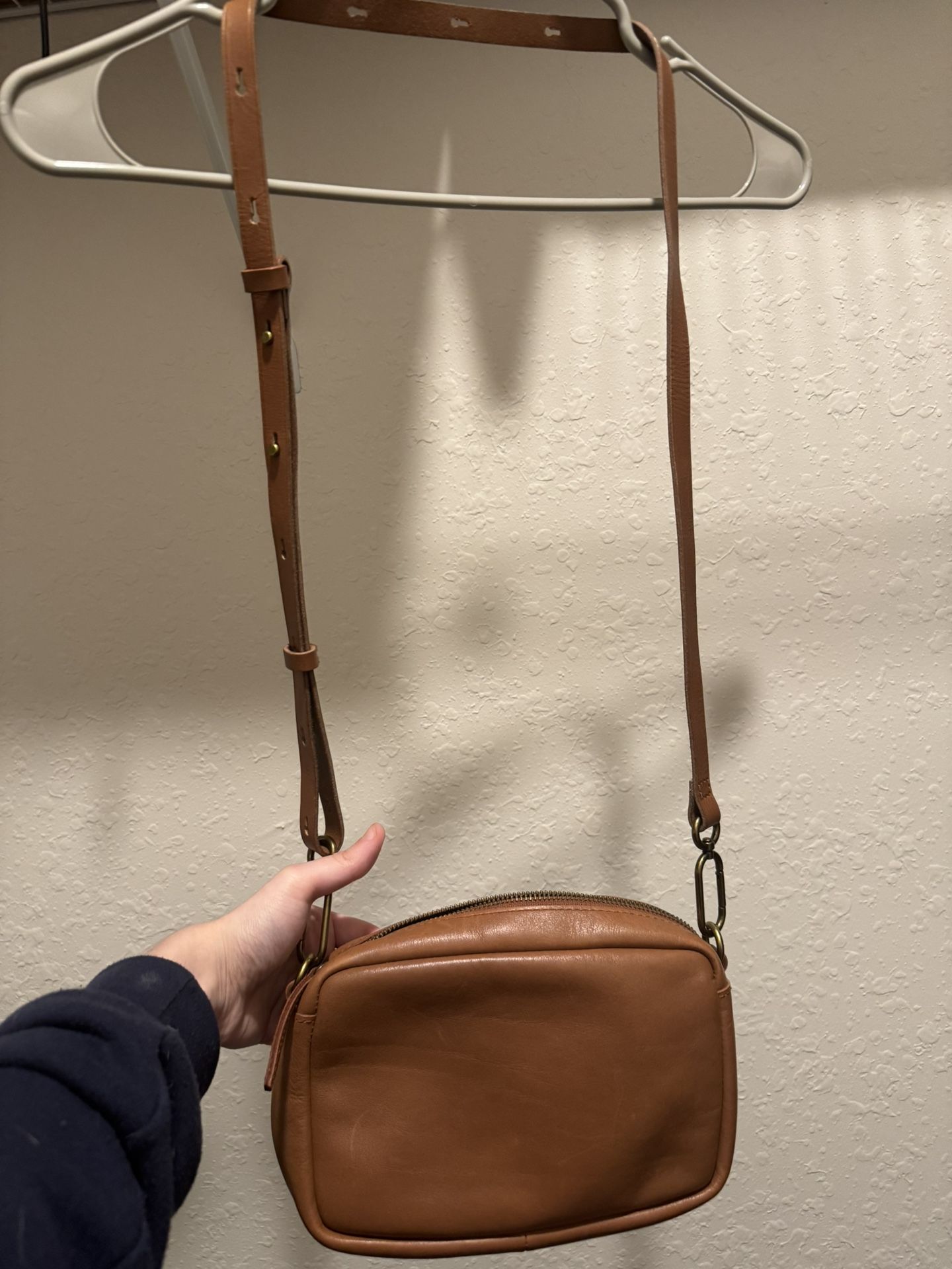 Madewell Leather Medium Crossbody Purse