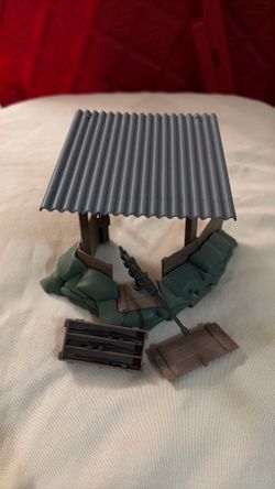 Vintage 1986 G.I. Joe Outpost Defender Bundle (100% Complete with Mint Stickers)