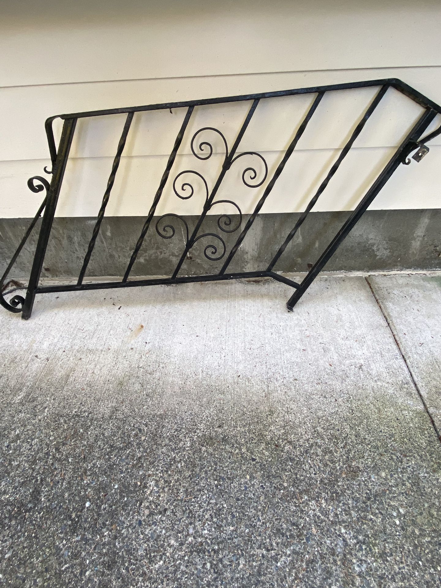 Metal Handrail Mid Century