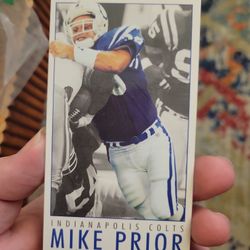 Mike Prior Football Card [GameDay] #418