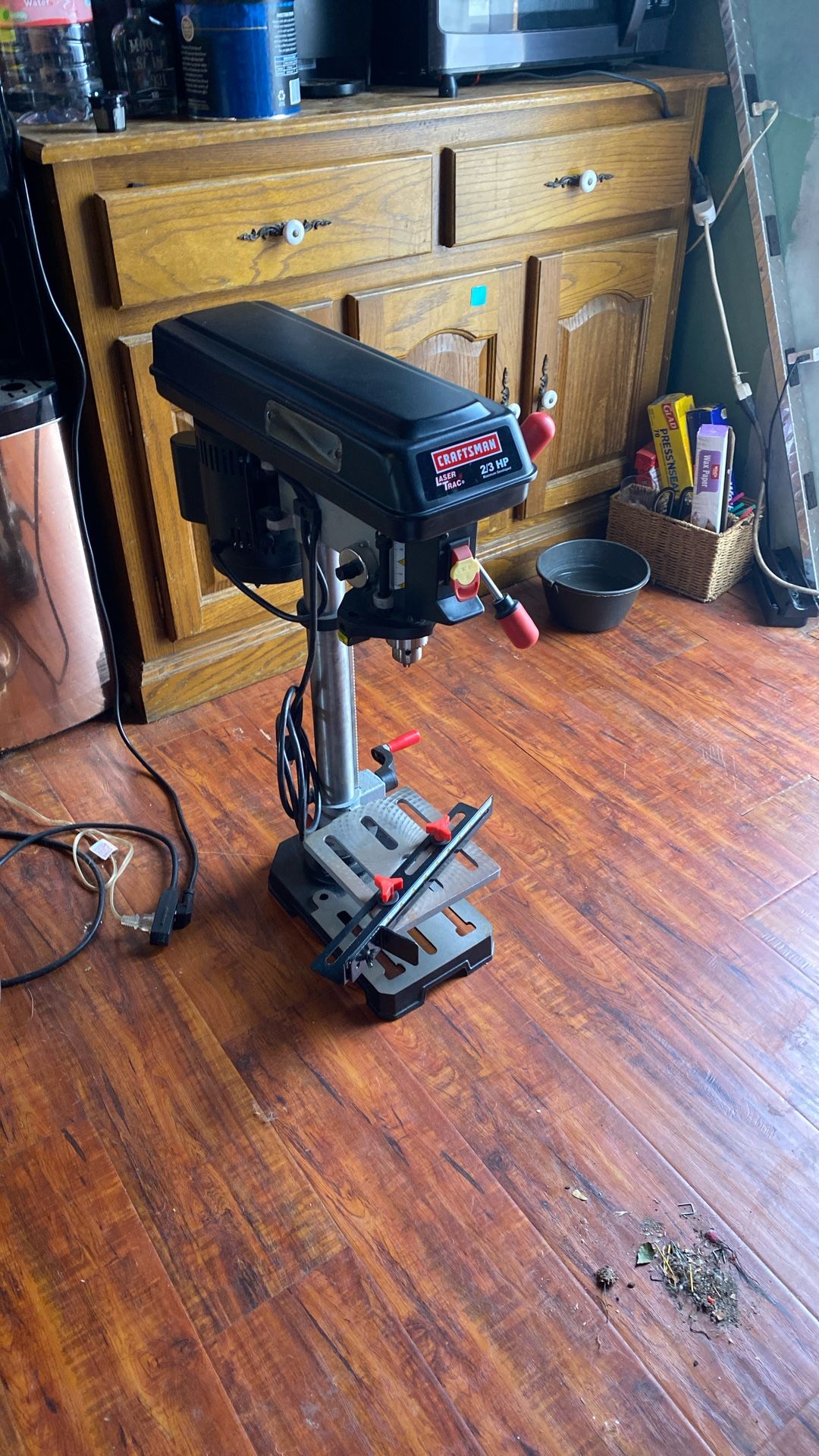 Craftsman 2/3 Hp Drill Press W/laserTrac