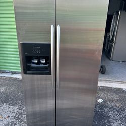 Kitchenaid Refrigerator Side By Side Stainless Steel 