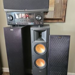 Pioneer Elite Receiver  & Klipsch Speakers