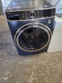 Ge Profile 5.3 washer single with power clean steam wifi Smart warranty Financing With Snap If You Qualify