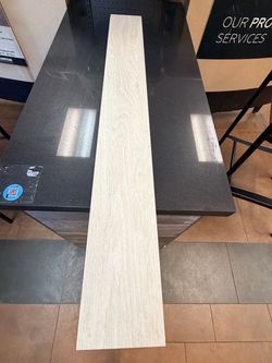 porcelain tile wood plant 8” x 48” ash white
