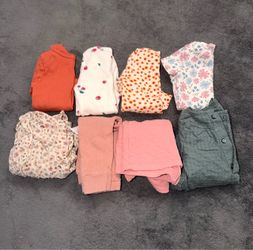 Baby girl bundle clothing 8 pcs