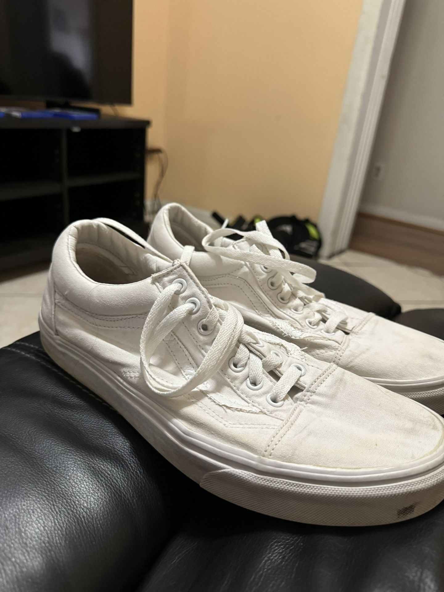 White Vans Size 11.5