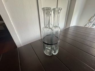 Vintage oil decanter