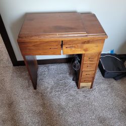 Antique Sewing Table 