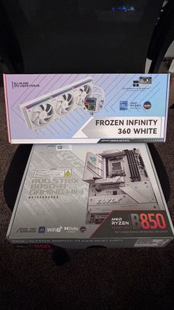 Asus ROG SRTIX B850 Gaming-A WiFi / Thermal-Right Frozen Infinity 350 AIO NEW