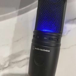 Audio-Technica AT2020 USB Cardioid Condenser Studio XLR Microphone